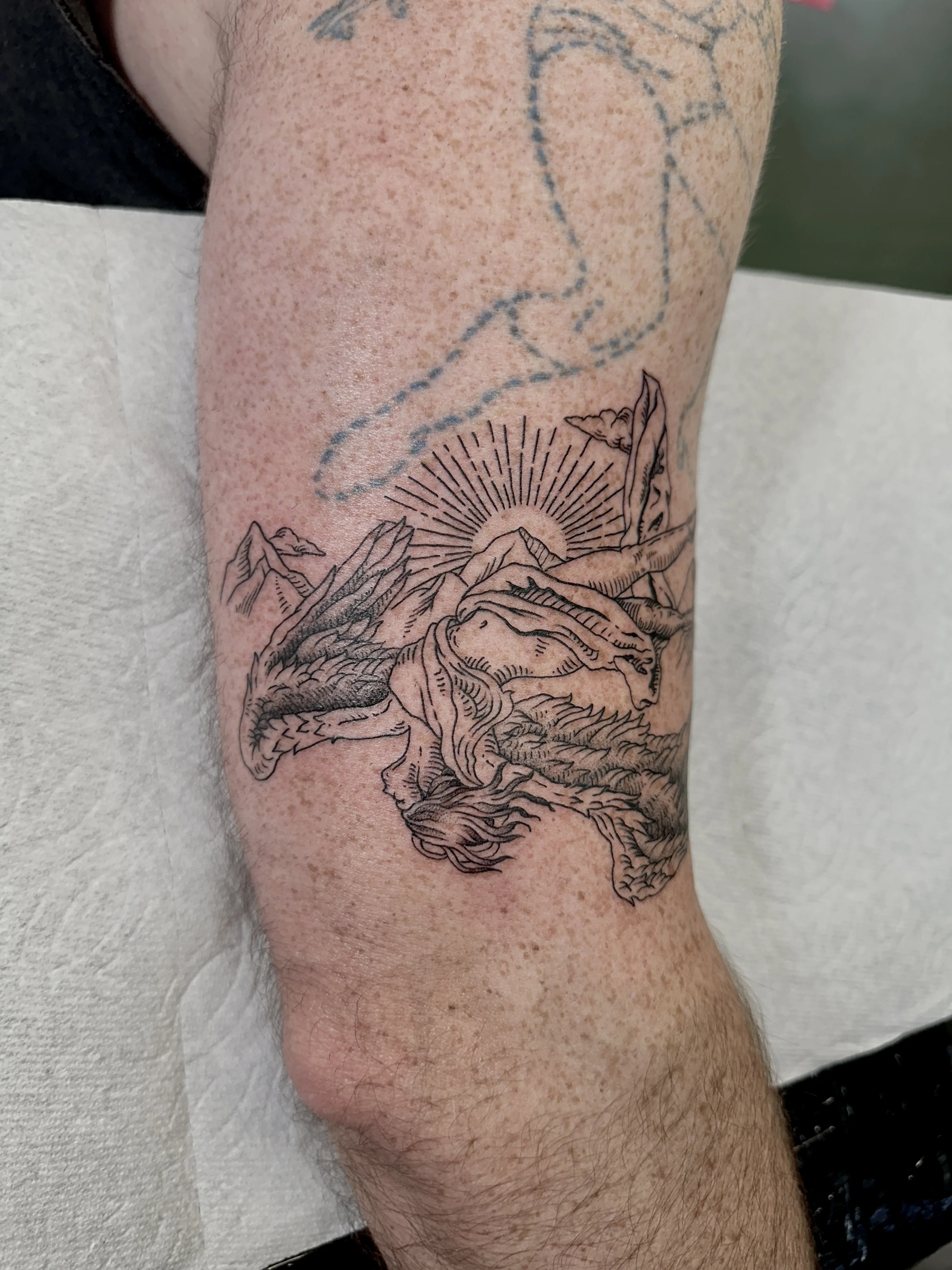 Tattoo by Mateo Pardo